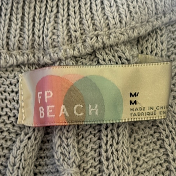 Free People Beach knit pants Size M - Picture 3 of 6